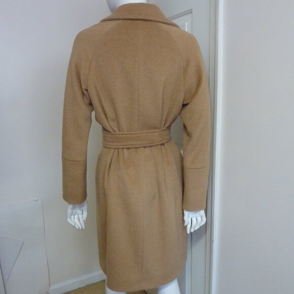 Cinzia Rocca Wool-Blend Wrap Coat - Picture 5 of 7